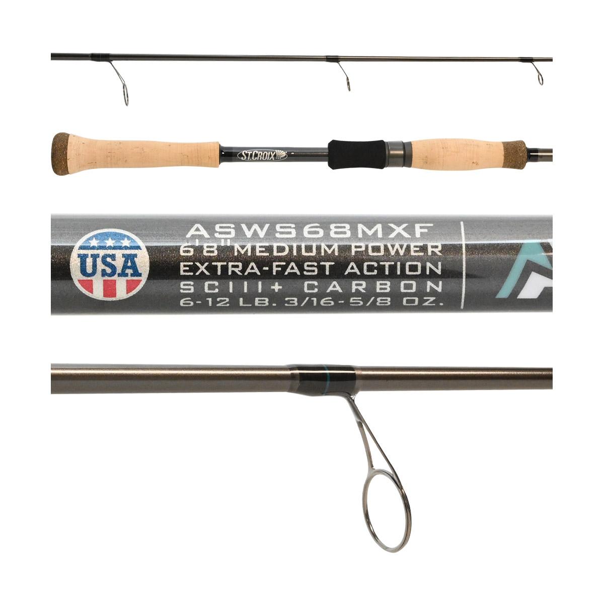 St. Croix Avid Walleye ASWS68MXF 6'8